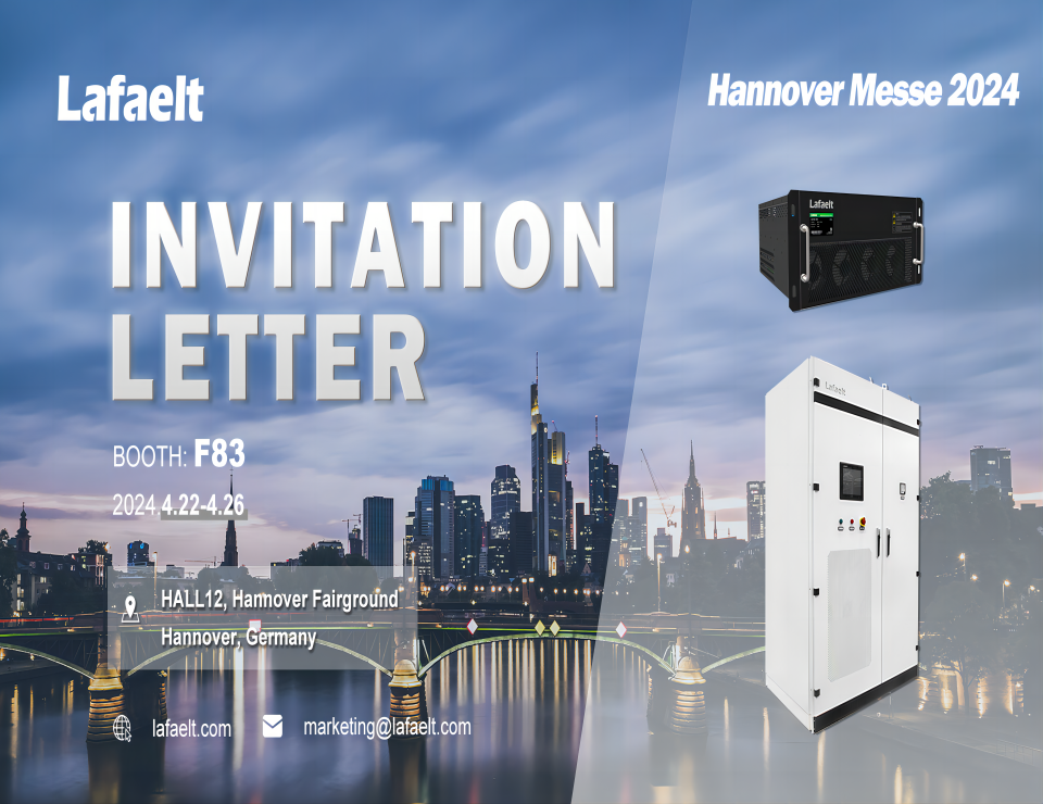 Lafaelt примет участие в выставке HANNOVER MESSE 2024